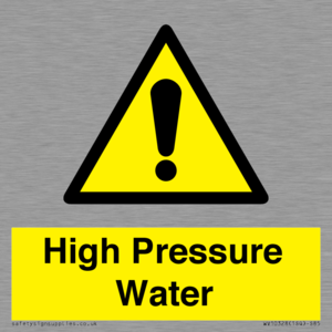 High Pressure Water
